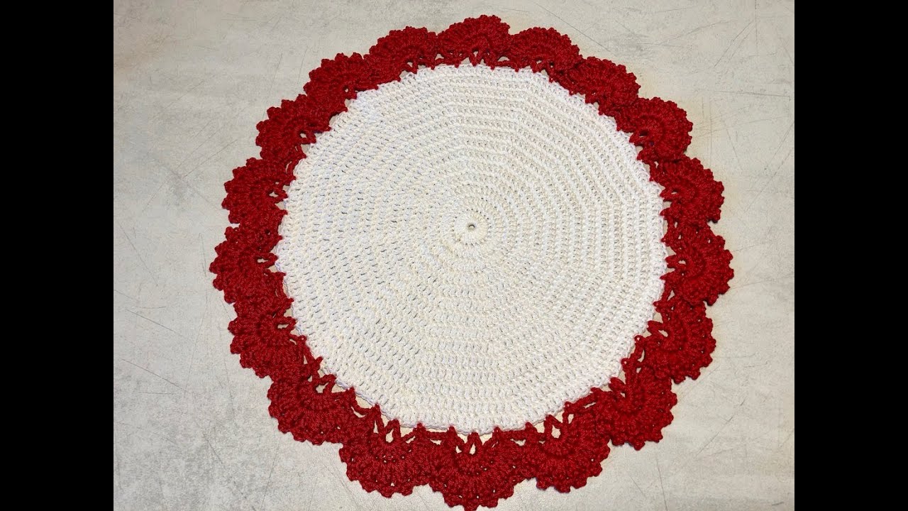 Set de table au crochet