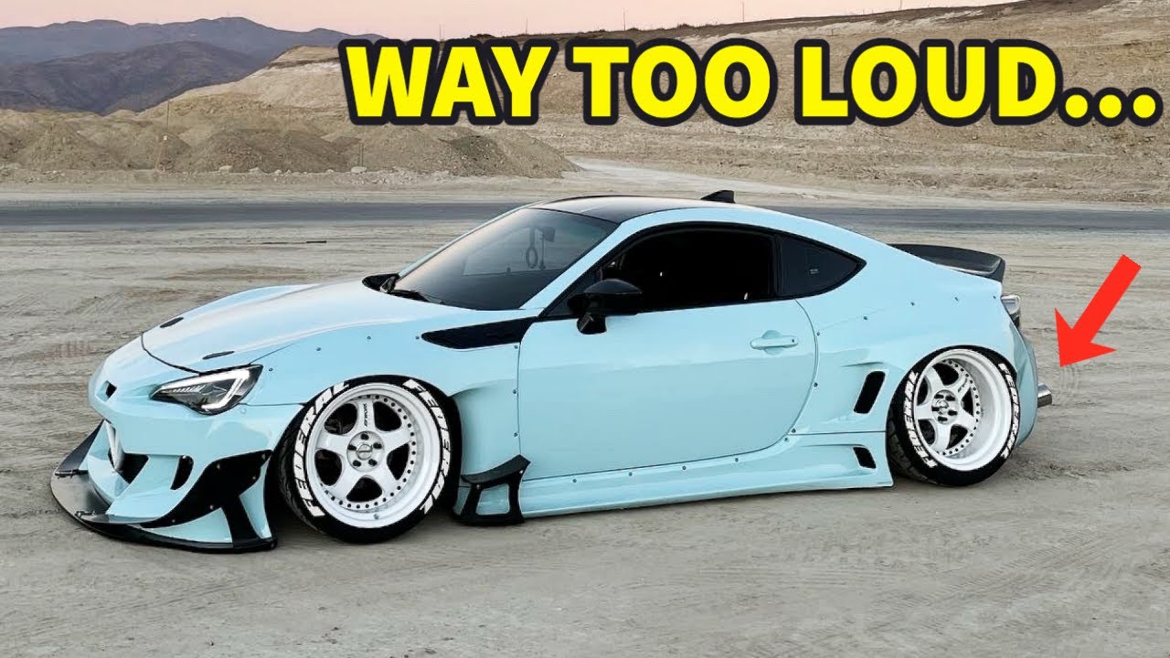 California HATES My Loud FRS Exhaust... So I had to change it.