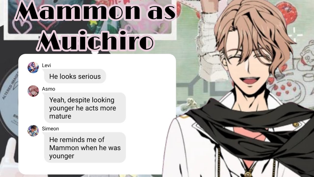 Obey me text: Mammon as Muichiro