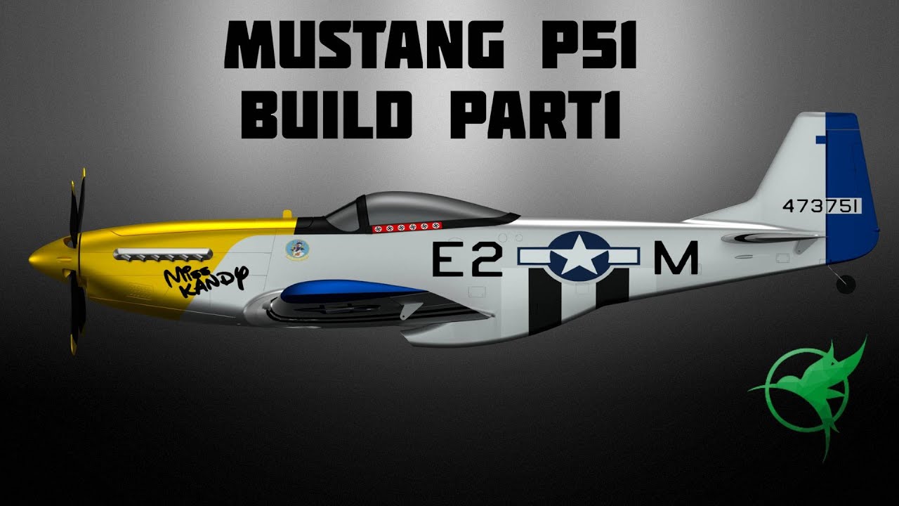 3D Printed Eclipson Mustang P-51D Version1 build guide / part1