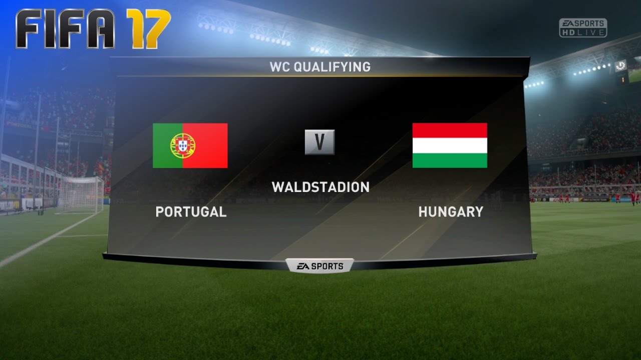 FIFA 17 - Portugal vs. Hungary @ Waldstadion