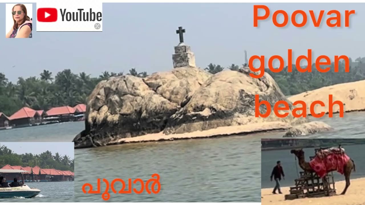 golden beach-poovar, Kovalam beach, Kerala, India