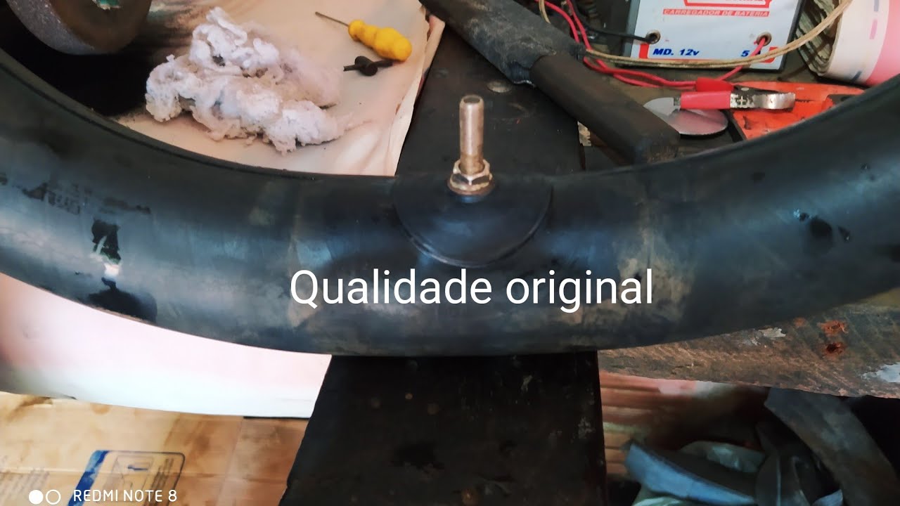 como colar o pito na camara de ar com a qualidade original