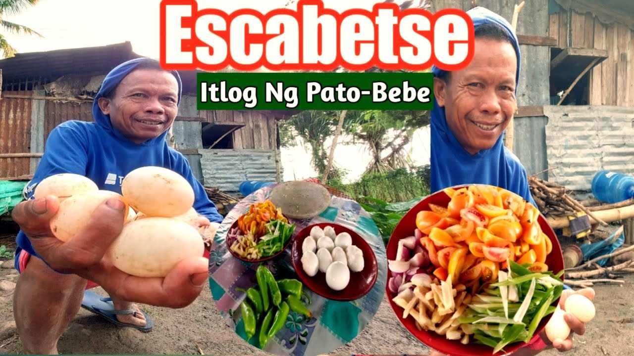 Escabetseng Itlog Ng Pato-Bebe Ka Sanggot Style || Province Life 😁