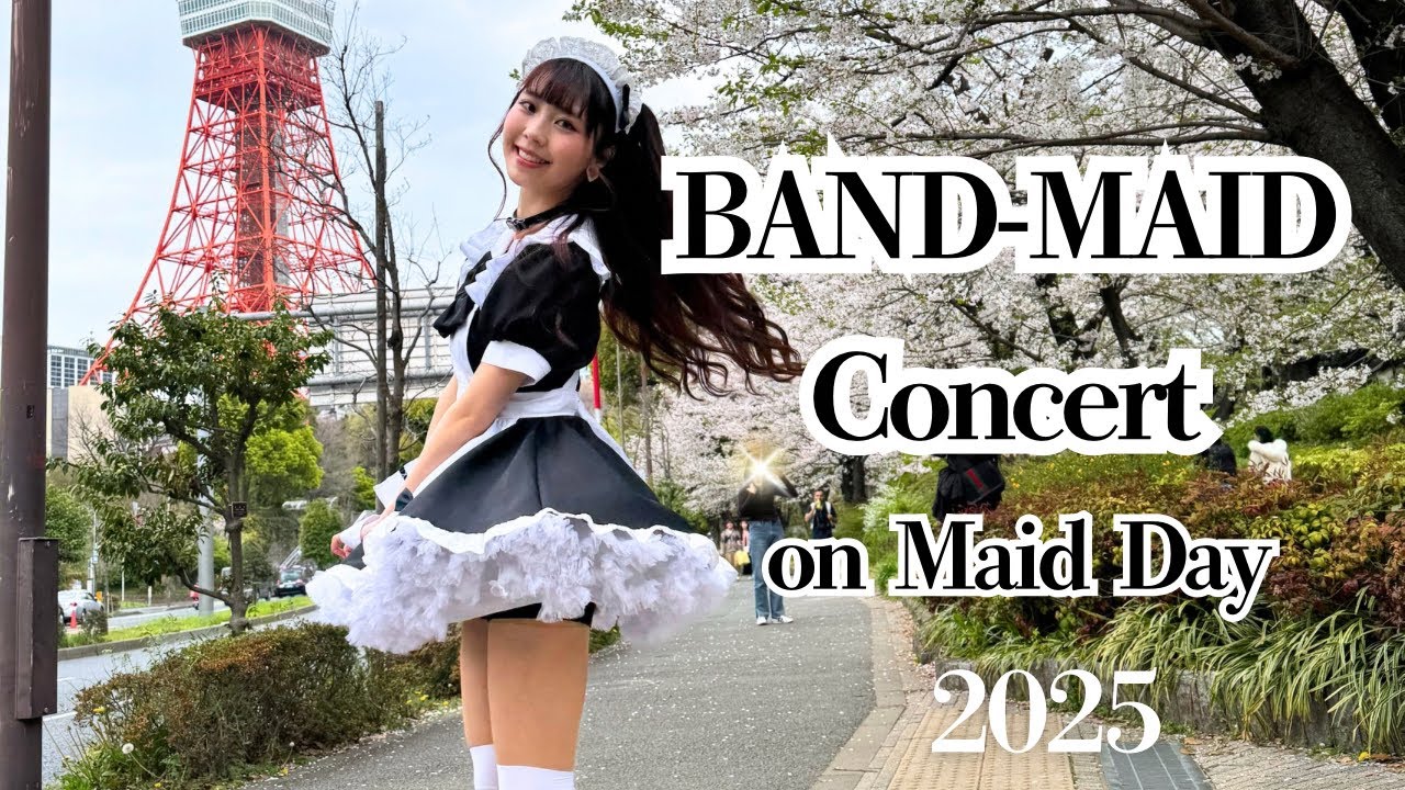 We went to Band Maid concert on Maid Day 2025