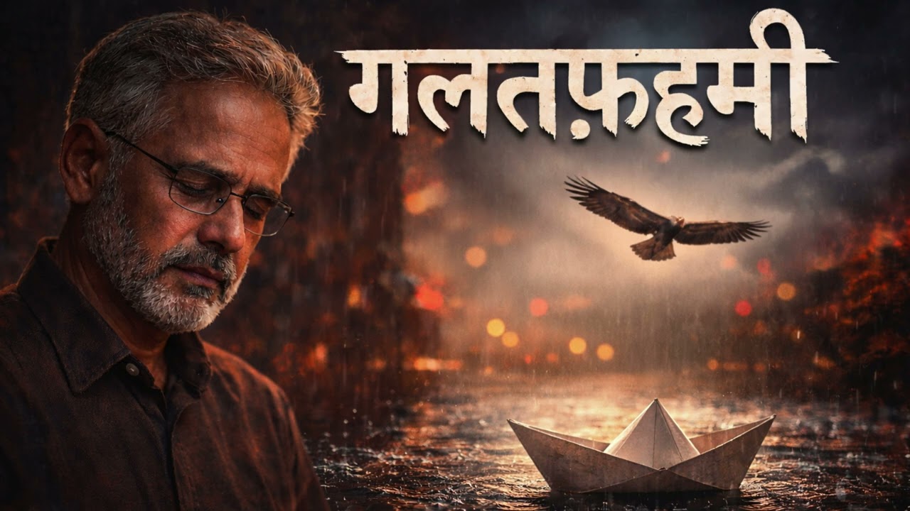 Galatfehmi | ग़लतफ़हमी Heart Touching Ghazal | Love Poetry | Emotional Shayari Hindi #song