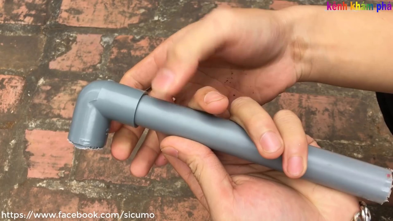 hướng dẫn tháo ống PVC đã dán keo cực kì đơn giản