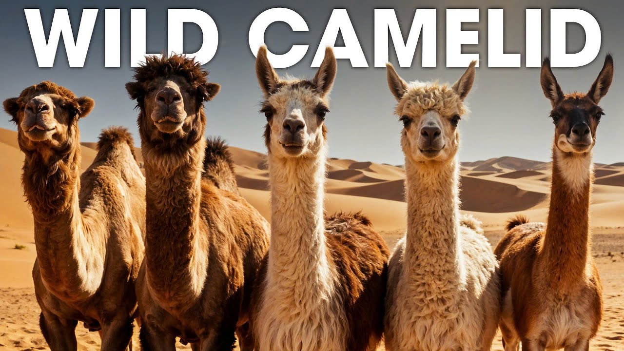 All 7 Wild Camelid Species (& Their Desert Superpowers) #animalspecies | WILD ATLAS