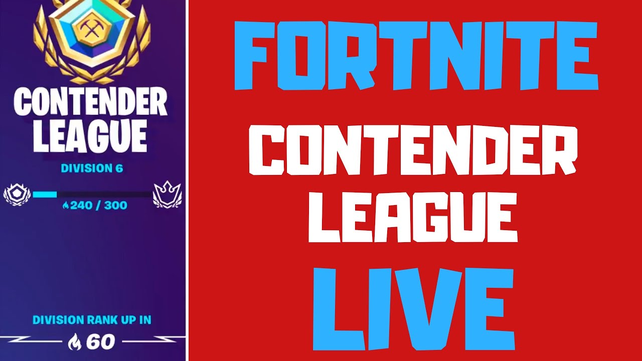 FORTNITE CONTENDER LEAGUE LIVE ARENA MODE