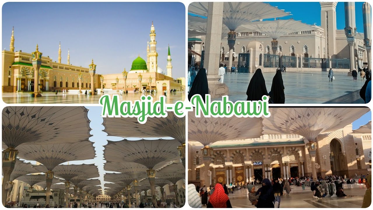 Masjid-e-Nabawi walking tour |Roaming around Masjid-e-Nabawi/Peophet's Mosque, Madina, Saudi Arabia