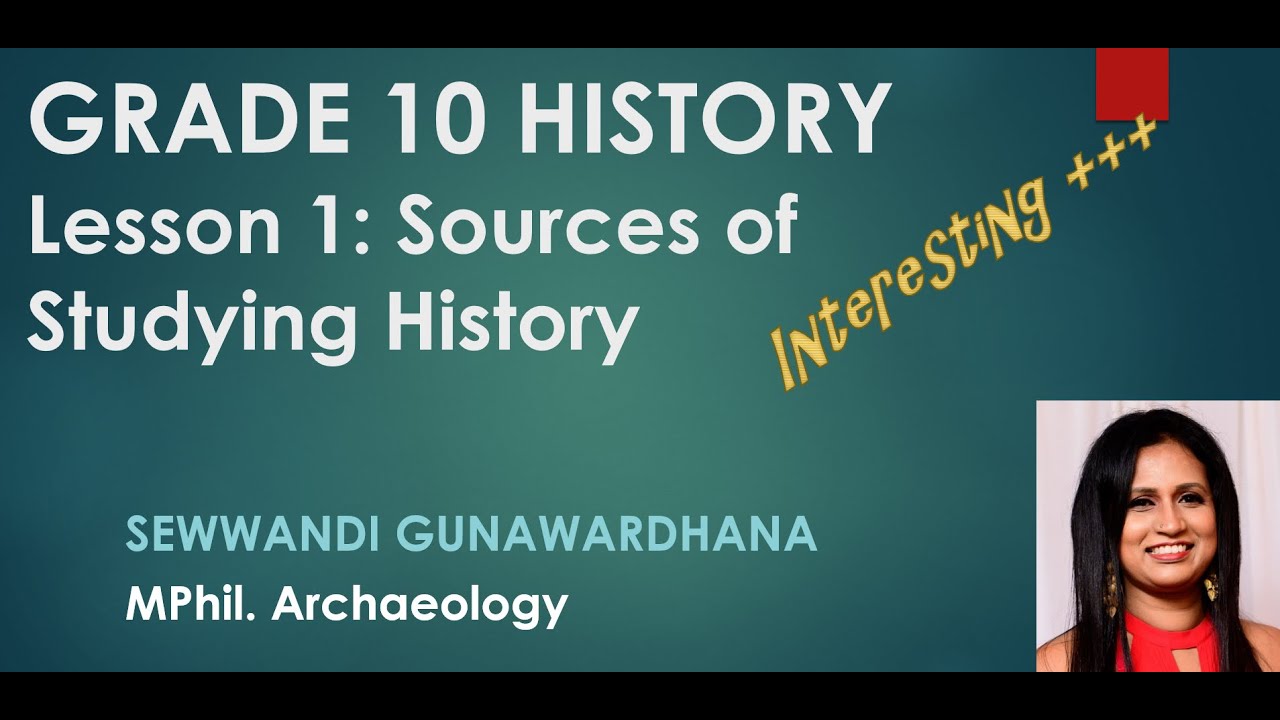 2025 O/L History Grade 10 History English Medium Lesson 1 Part 1 with Short notes