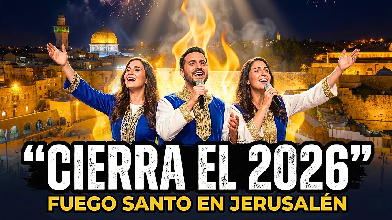 Cierra el 2026 con Adoración Hebrea que enciende el Alma | Fuego Santo en Jerusalén