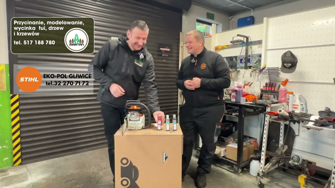 Paliwo do pił marki Stihl #martanogrody #wycinkadrzew #stihl
