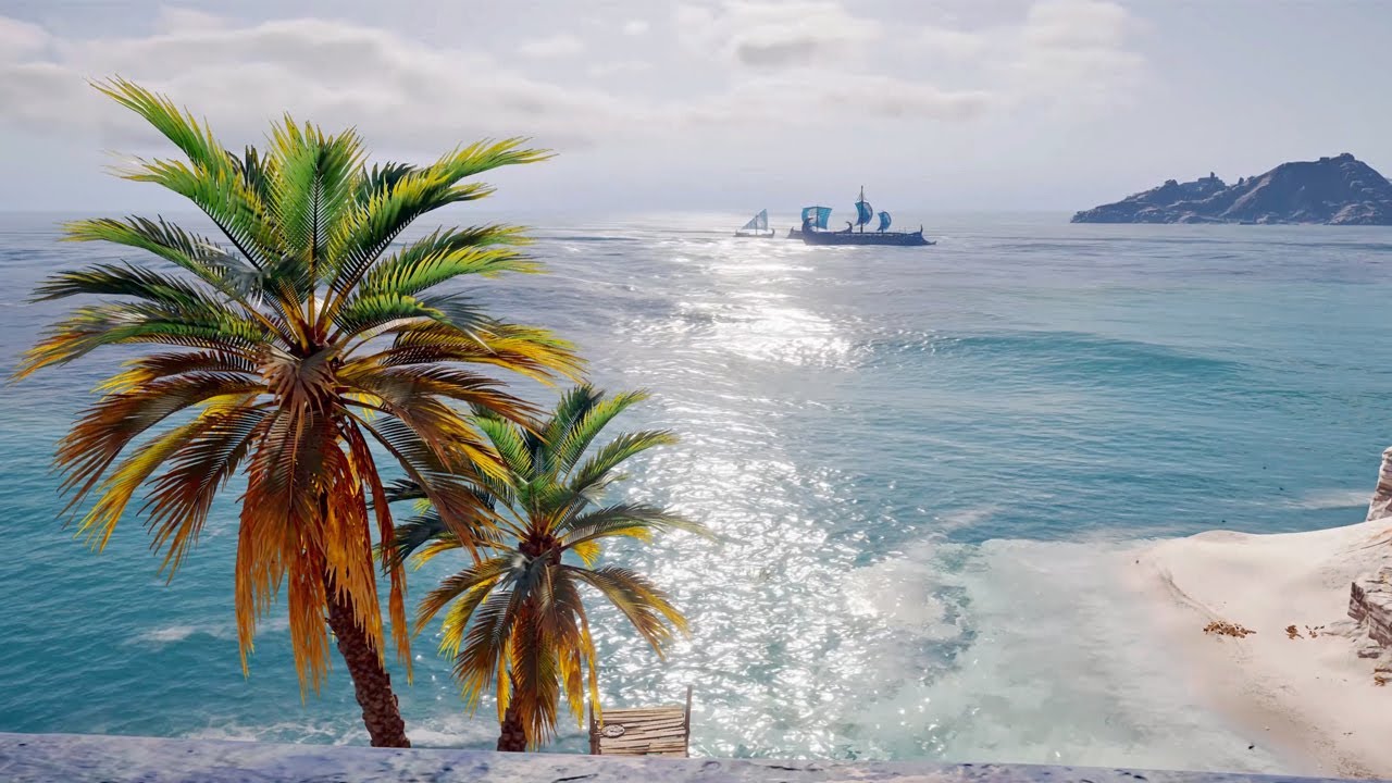 Walking in Ancient Greece - Kos Island - Assassin's Creed: Odyssey [ 4K 60fps Ultra Max Graphics ]