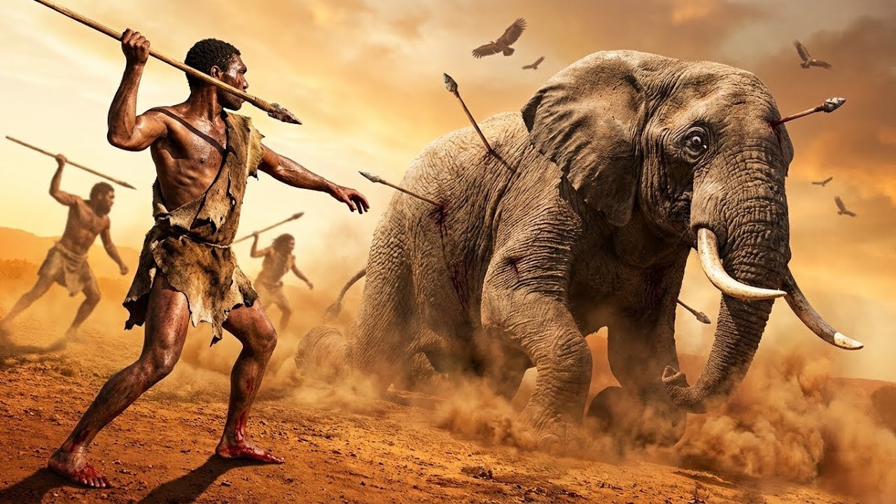 Life 900,000 Years Ago | How Early Humans Hunted Giants Until Their Feet Bled