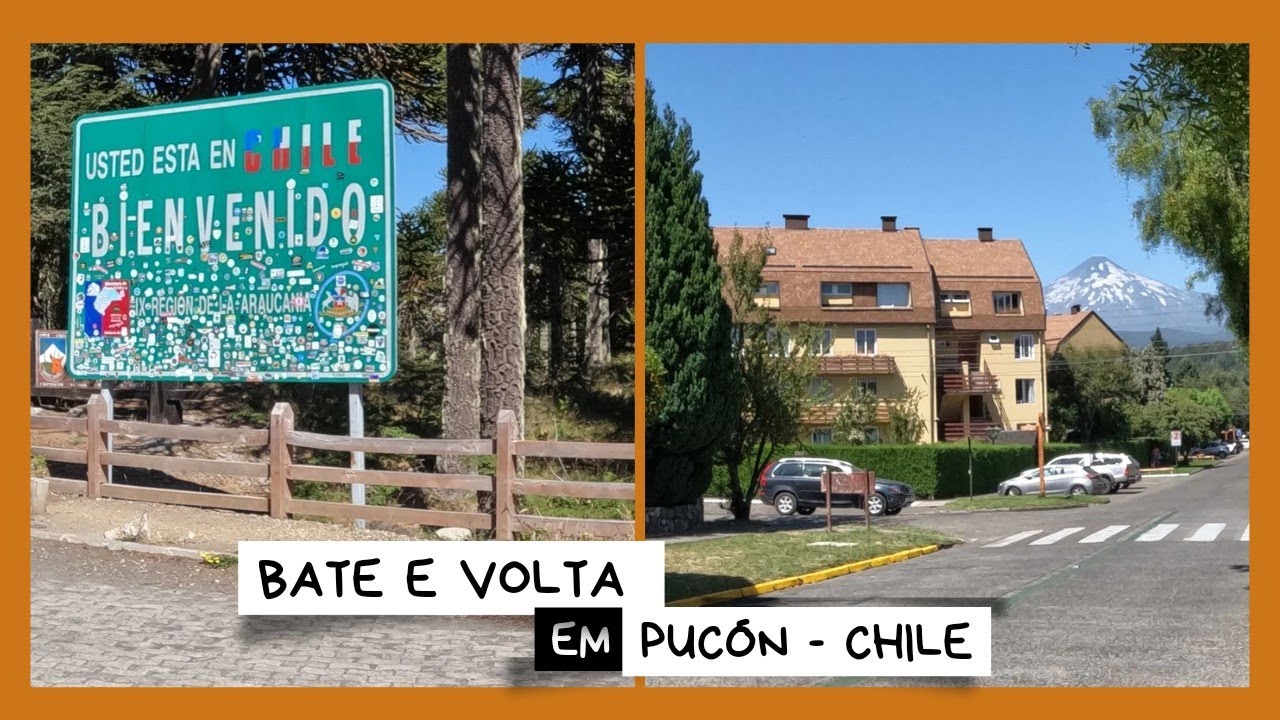 DE SAN MARTIN DE LOS ANDES PARA PUCON NO MESMO DIA (ARGENTINA - CHILE)