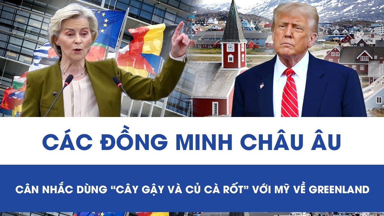 Châu Âu chuẩn bị nước cờ “cây gậy và củ cà rốt” với Washington quanh vấn đề Greenland