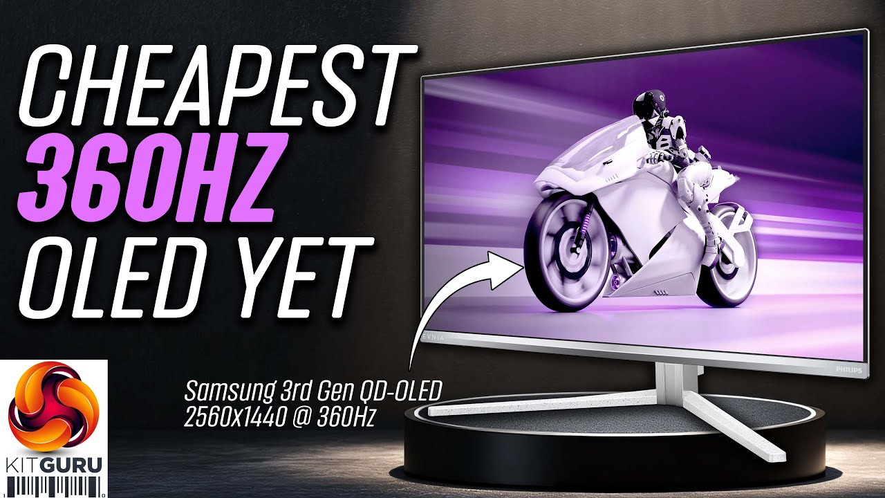 360Hz QD-OLED for £500: What’s the Catch? Evnia 27M2N8500