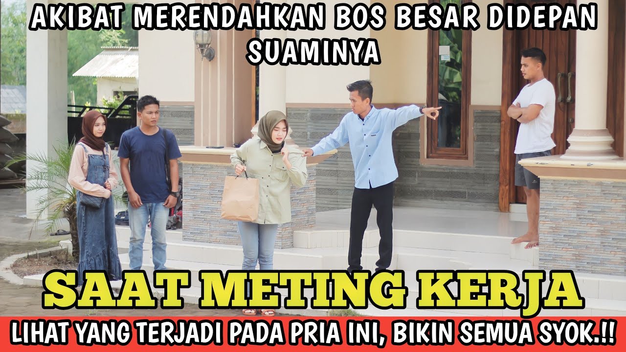 AKIBAT MERENDAHKAN BOS BESAR DIDEPAN SUAMINYA SAAT METING KERJA, INI YANG TERJADI PADA PRIA INI !!