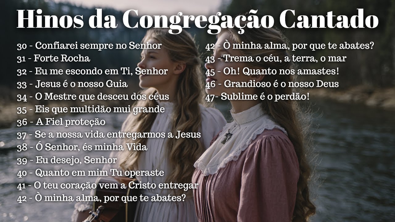 UMA COLEÇÃO DE BELOS HINOS DA CCB VOL 1 (30,31,32,33,34,35,36,37,38,39,40,41,42,43,45,46,47)