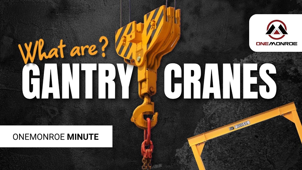 Gantry Cranes: What They Are and Where They're Used