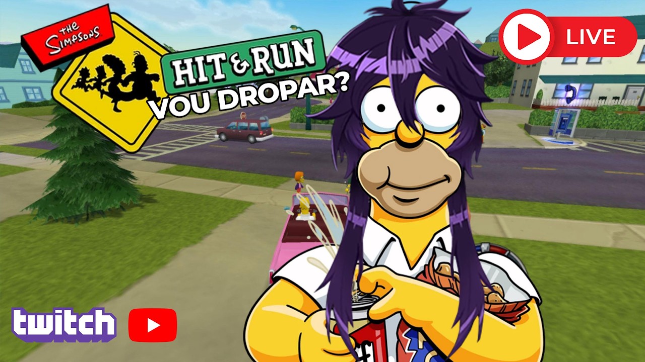 Eu termino hoje ou vou DROPAR【The Simpsons Hit & Run】#6
