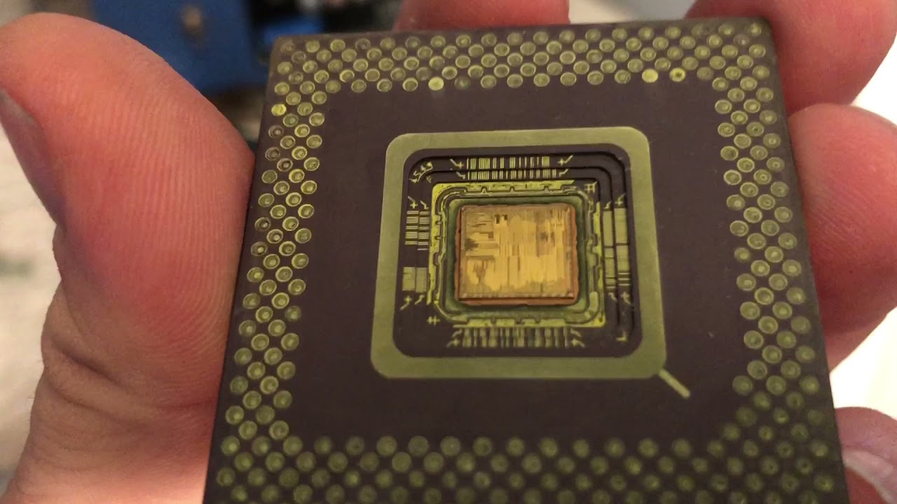 Ceramic cpu gold refine part 2