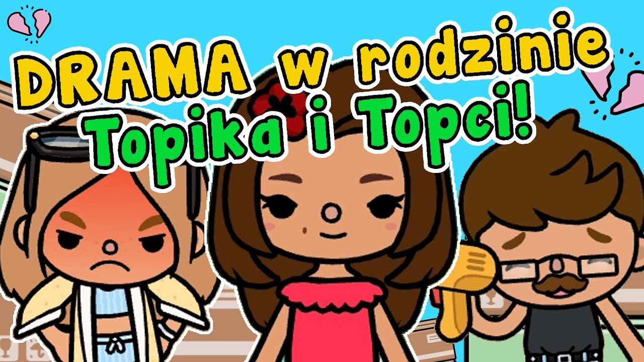 DRAMA PRZEZ SĄSIADKĘ 🙄 REMONT I KŁÓTNIA 🫣 TOCA BOCA HISTORYJKI PO POLSKU ✨ TOPIK I TOPCIA