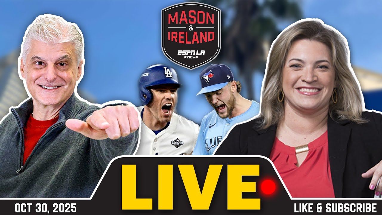 Dodgers DOWN 3-2 + AR GAME WINNER 🤯/ Lakers Sale Official 👀 - Mason & Ireland