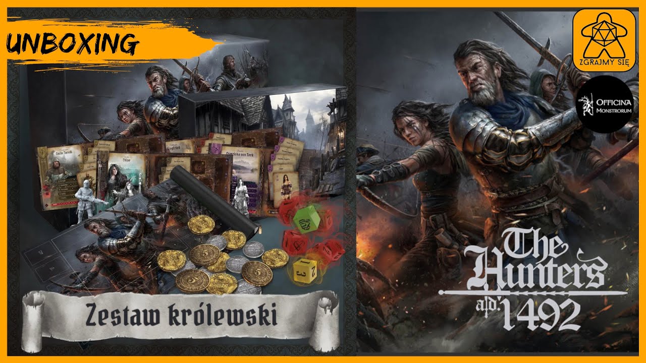 The Hunters A.D. 1492 | Unboxing Zestaw Królewski + Bonus 😁