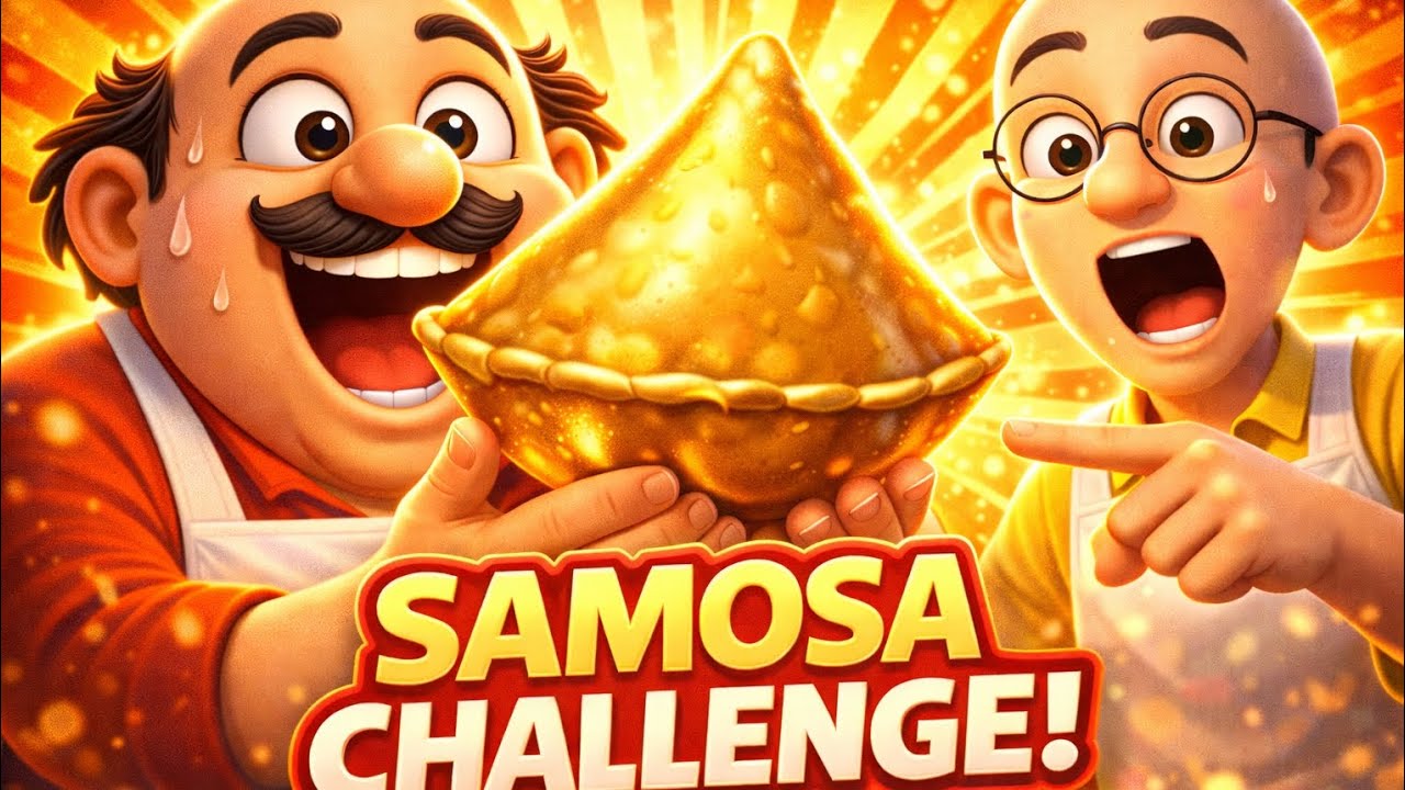 Motu Did the Unthinkable 😱 | Samosa Challenge Gone Wrong! Motu Patlu Fanmade