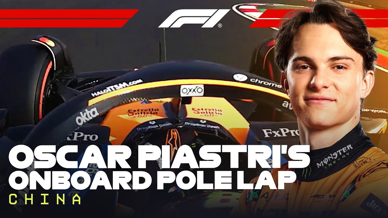 Oscar Piastri's Pole Lap | 2025 Chinese Grand Prix | Pirelli