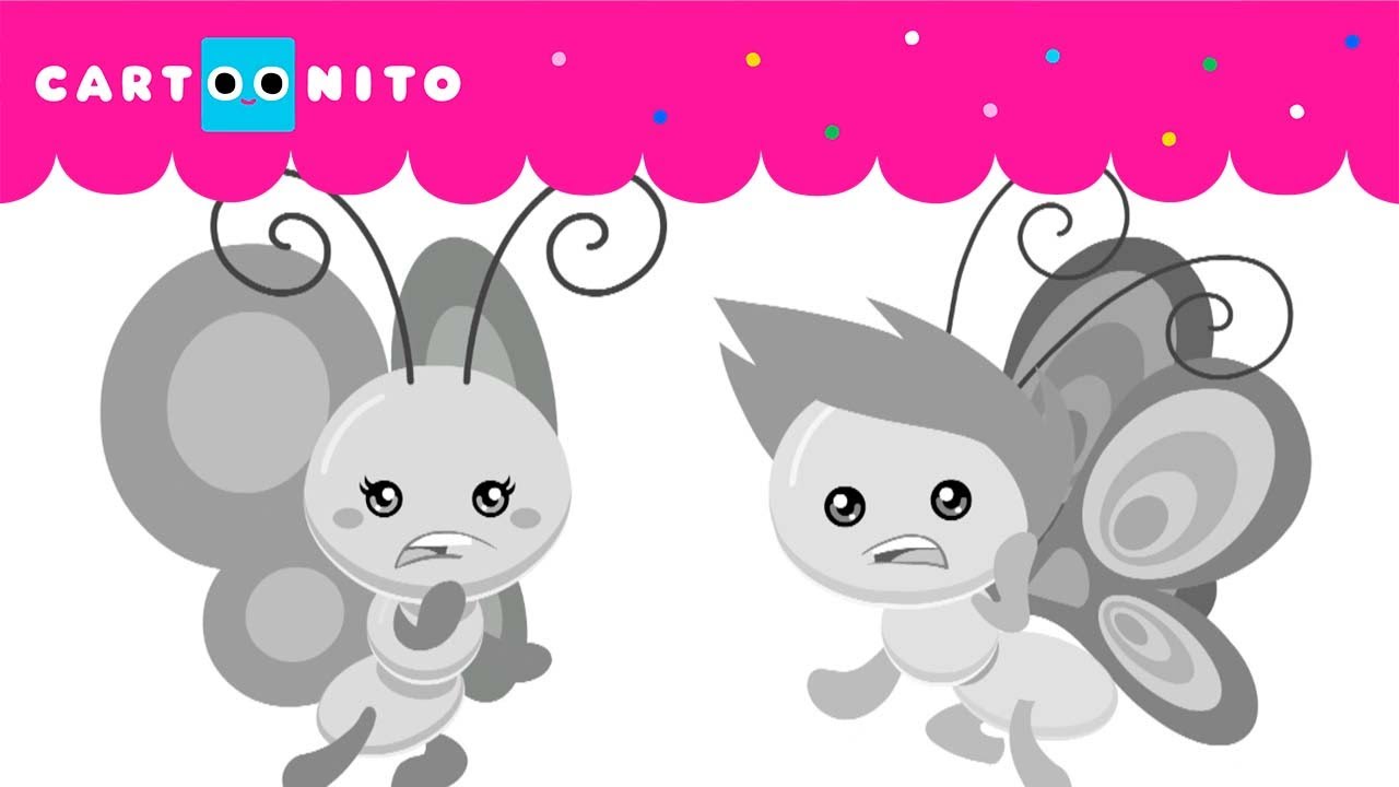 MUNDO ONDE SÓ EXISTEM POUCAS CORES | GALINHA PINTADINHA | CARTOONITO