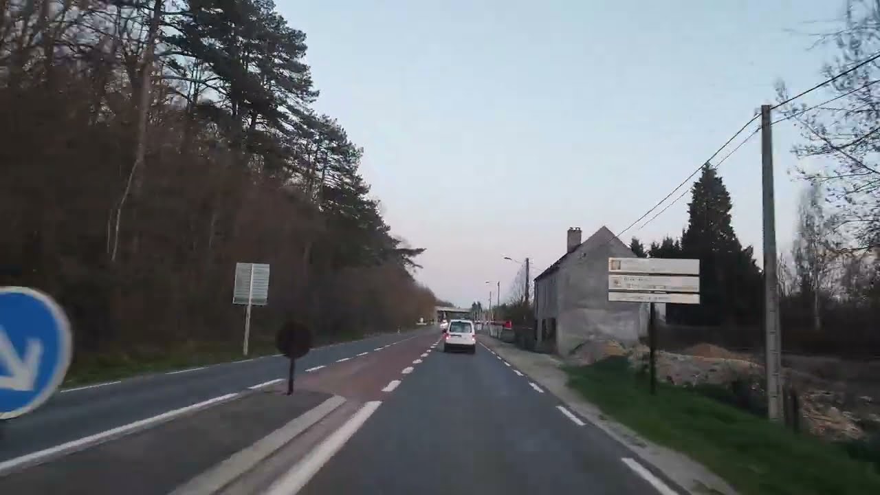 Souppes sur Loing france 4K
