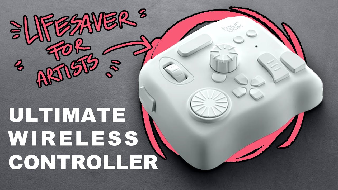THE BEST BLUETOOTH EDITING CONTROLLER  |  A smart way to make your life easier  |  TOURBOX ELITE