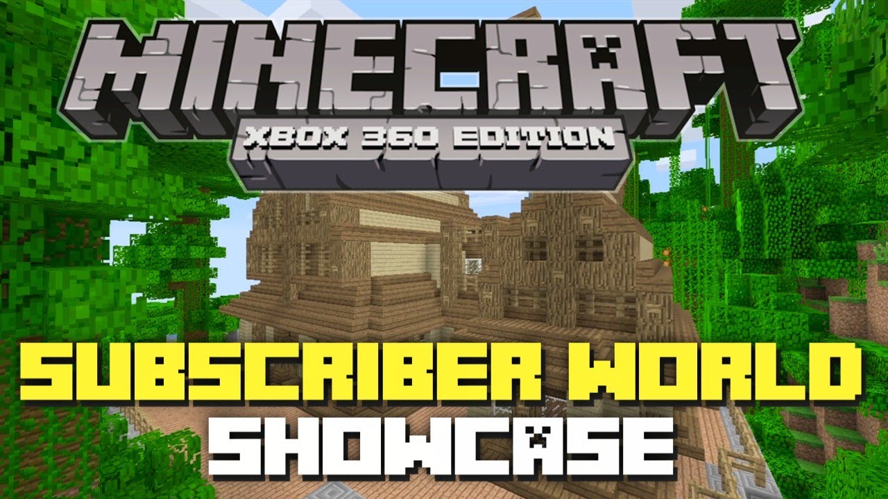 Minecraft Xbox 360: Subscriber World Showcase 4! (New Map w/ TU12 Seed!)