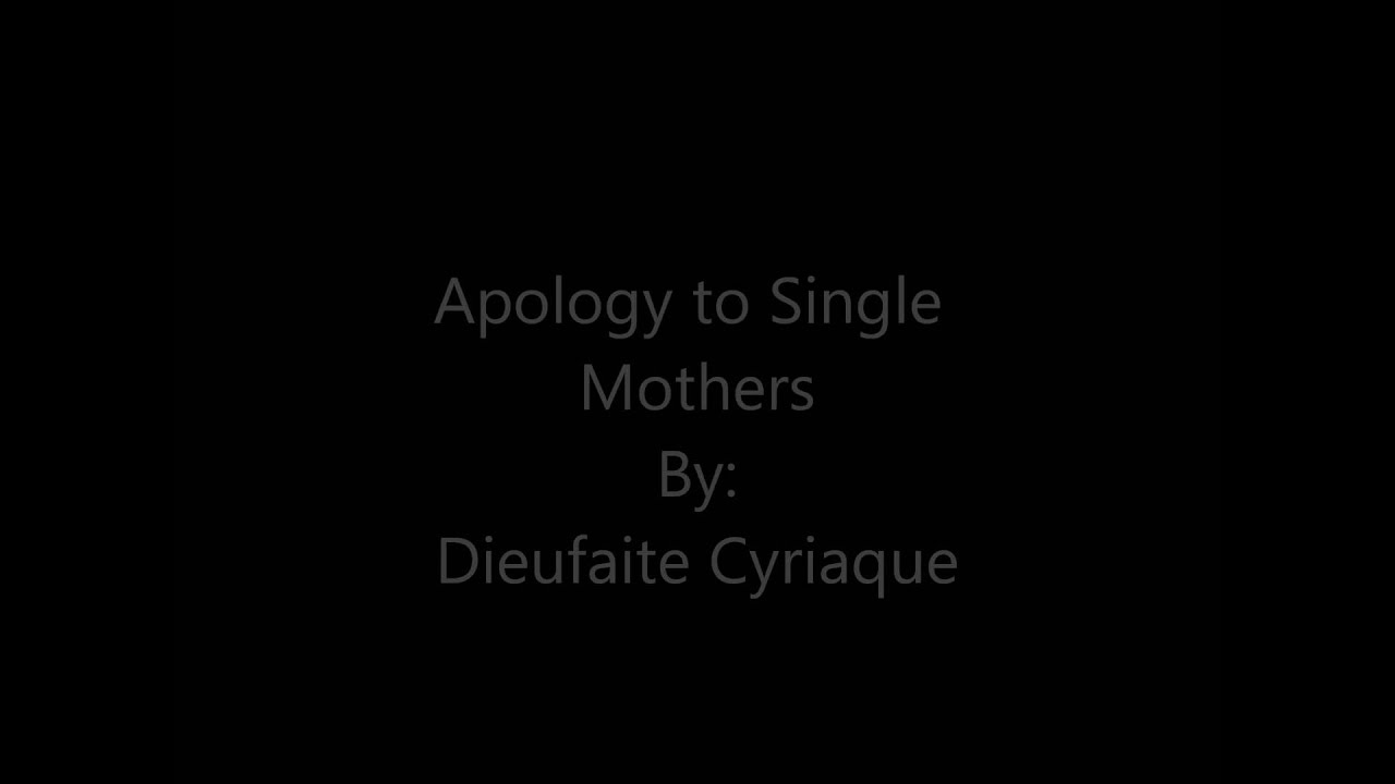 Spoken Word by: Dieufaite Cyriaque 