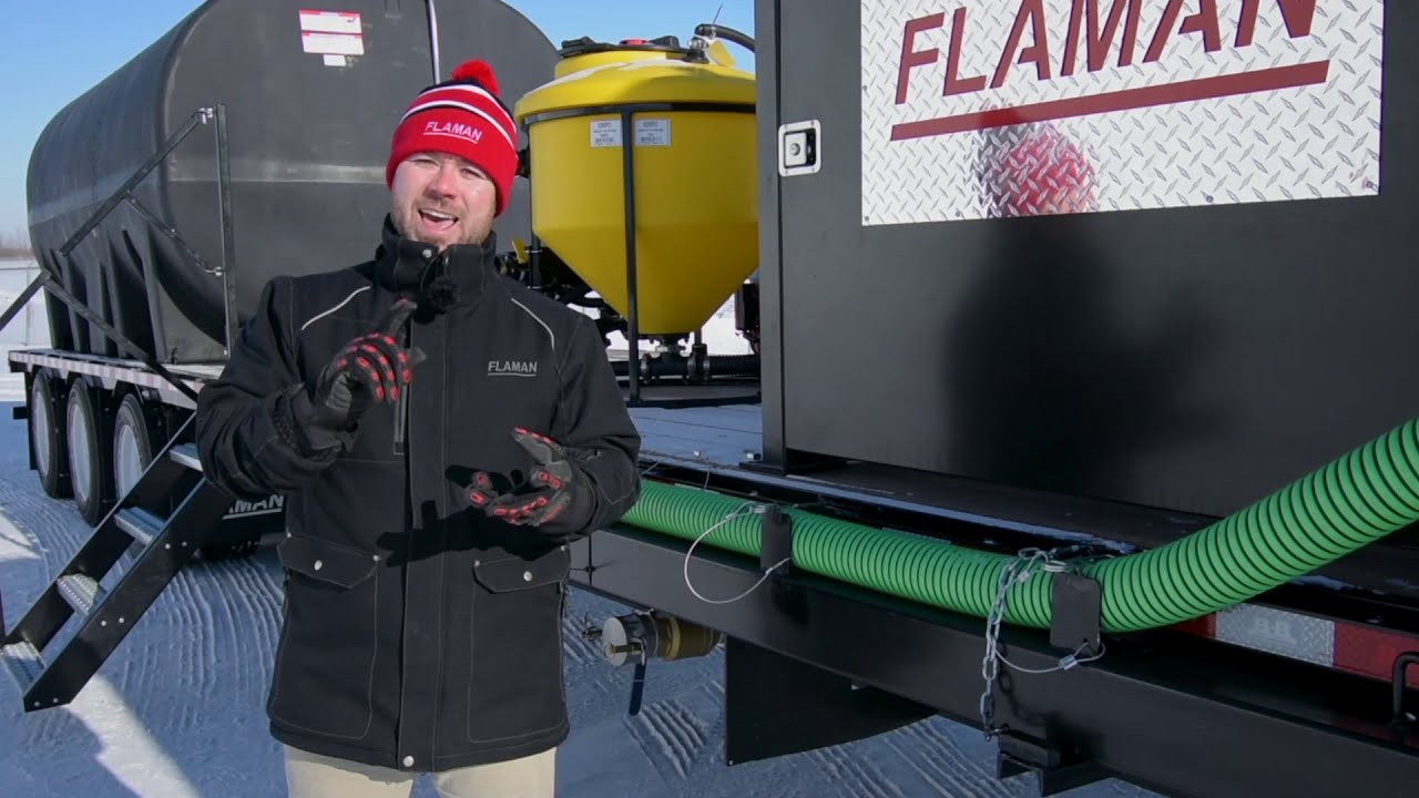 Сельскохозяйственный опрыскиватель-прицеп Flaman ST-9100 | Обзор продукции | Flaman Agriculture