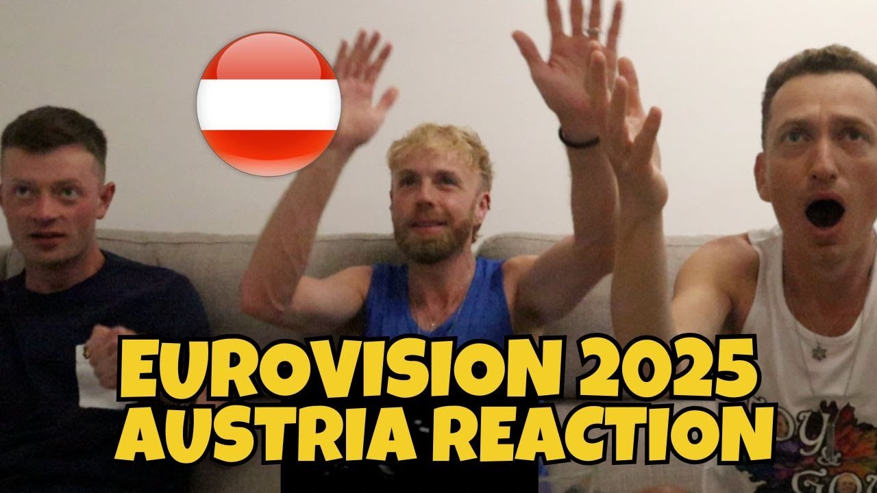 AUSTRIA EUROVISION 2025 LIVE REACTION - JJ - Wasted Love