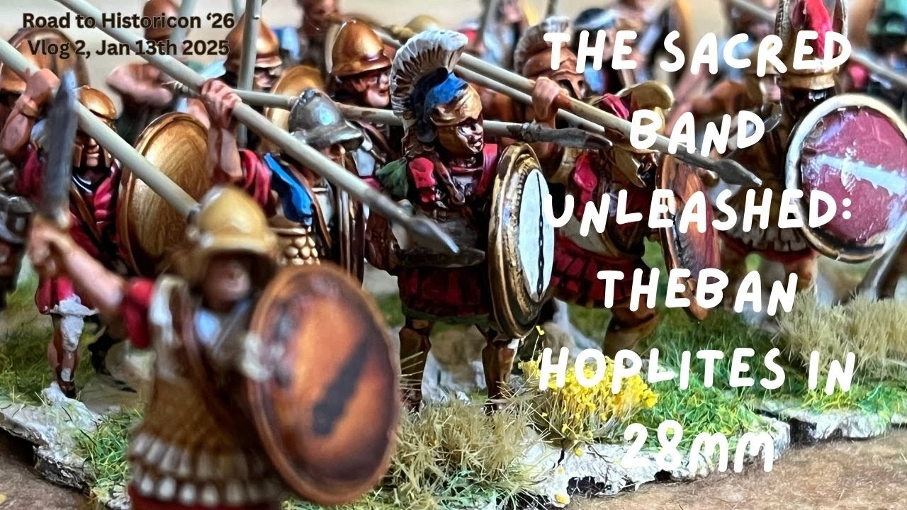 Massive Hoplite Project Vlog 2 - The Thebans Arrive