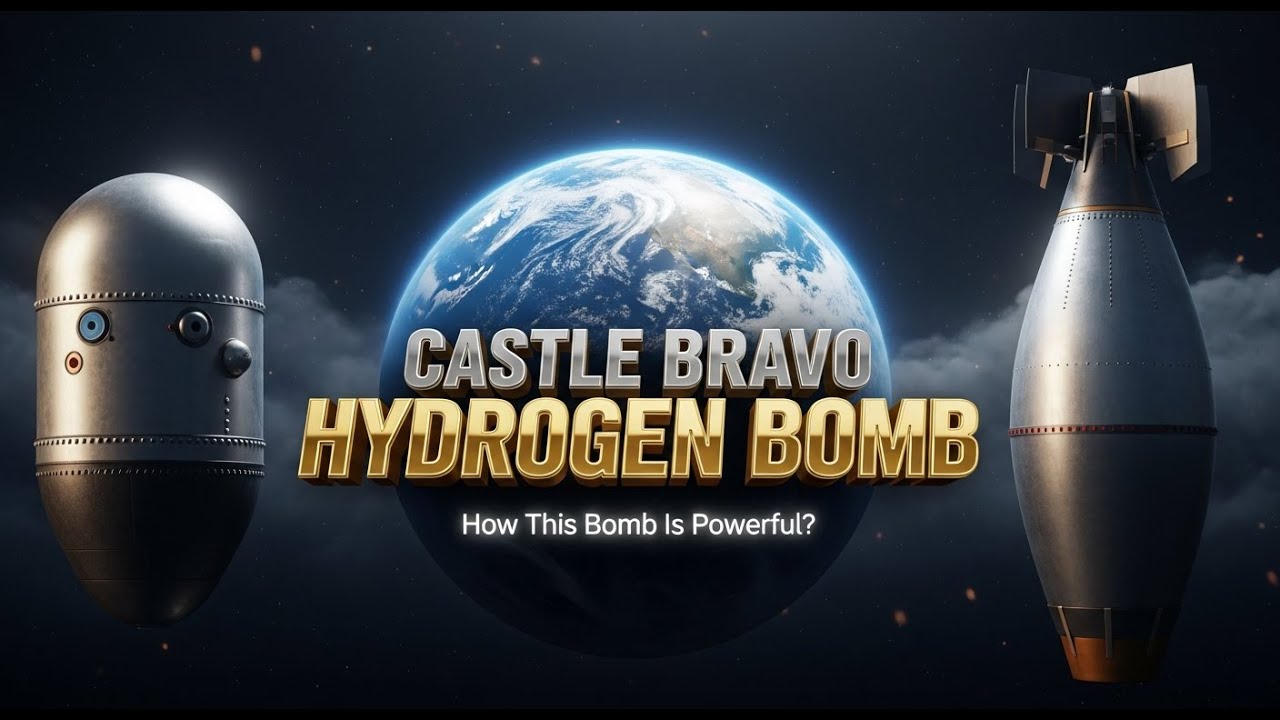Castle Bravo Explained | The Science Behind the Most Powerful Nuclear Test🌎⚡☄️
