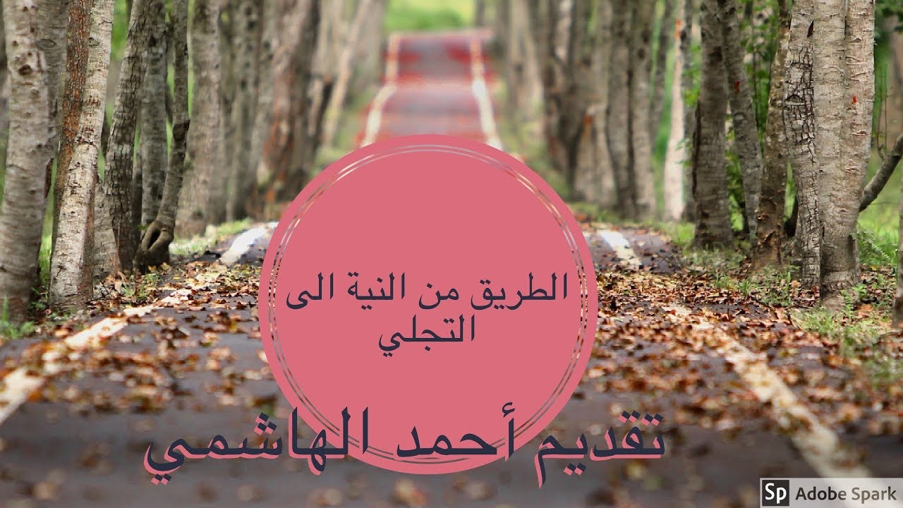 الطريق من النية إلى التجلي