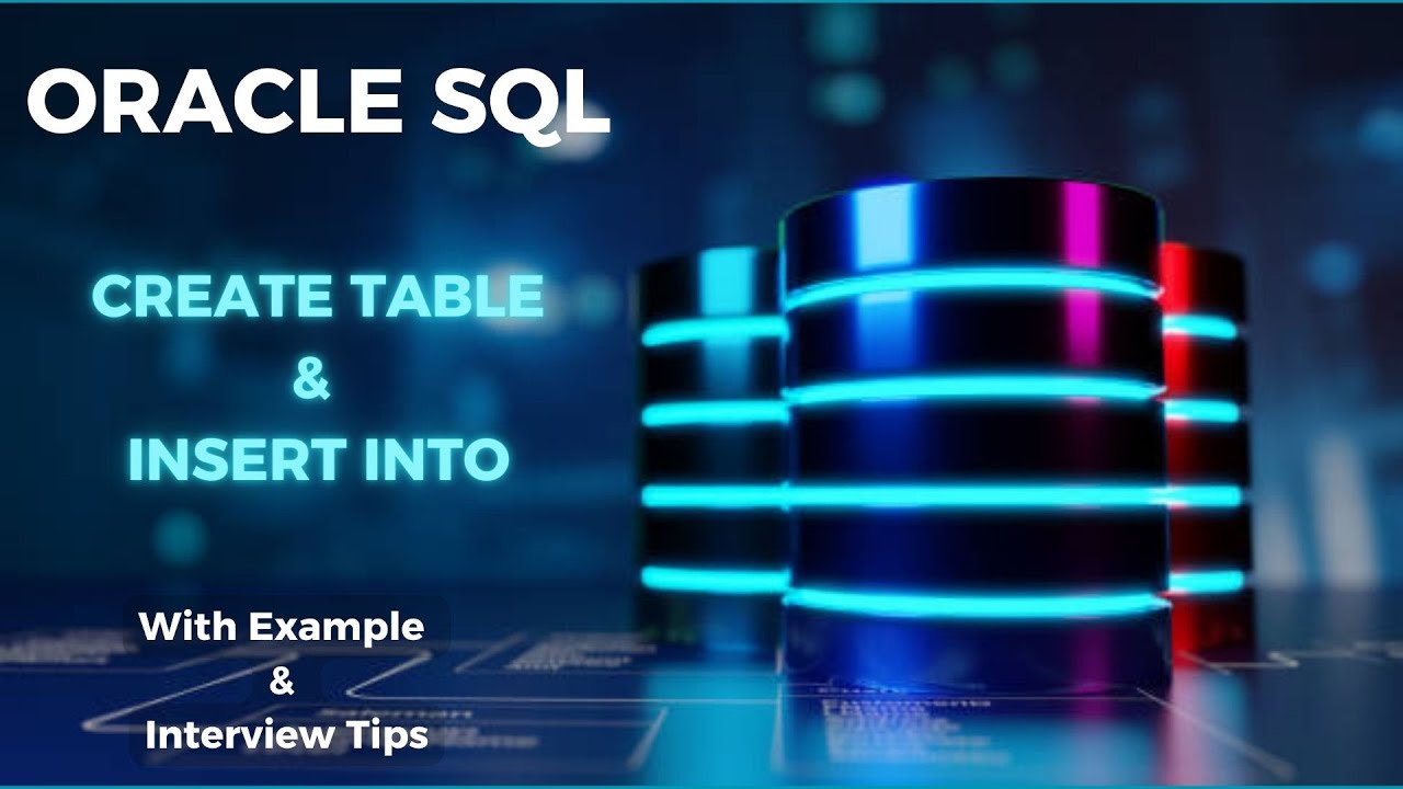 Master CREATE and INSERT Commands in SQL  |  Beginner's Guide to SQL | Akki's Tech Corner
