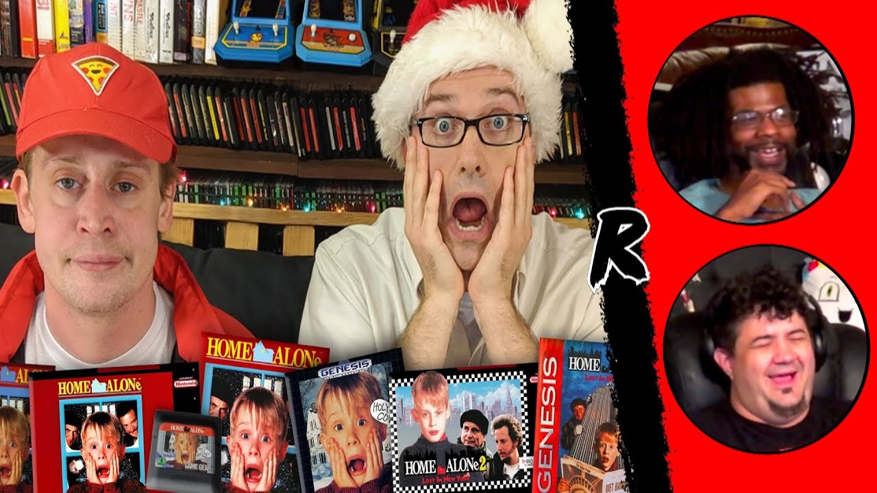 Home Alone Games with Macaulay Culkin - Angry Video Game Nerd (AVGN) | RENEGADES REACT