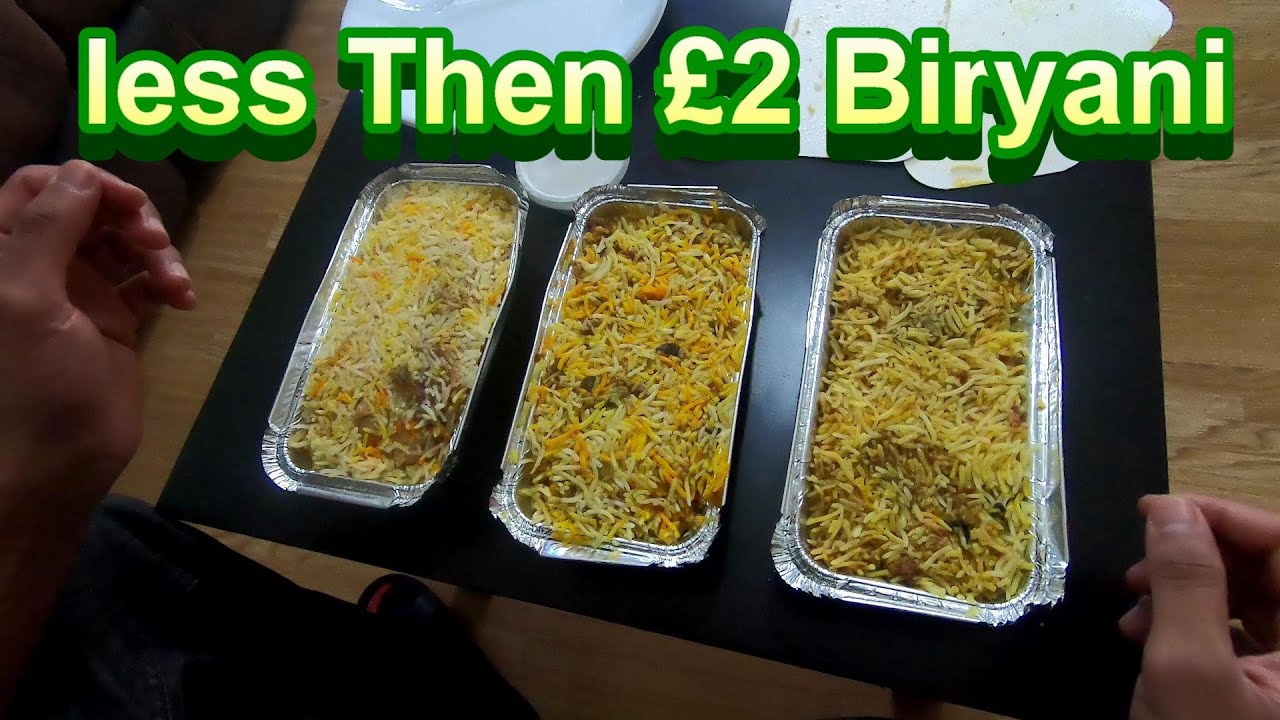 CHICKEN BIRYANI ( Less Then £2 pound  Biryani in London )