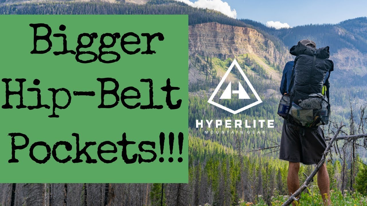 Hyperlite Mountain Gear Review  (Windrider 3400 with BIGGER HIP-BELT POCKETS!!!)