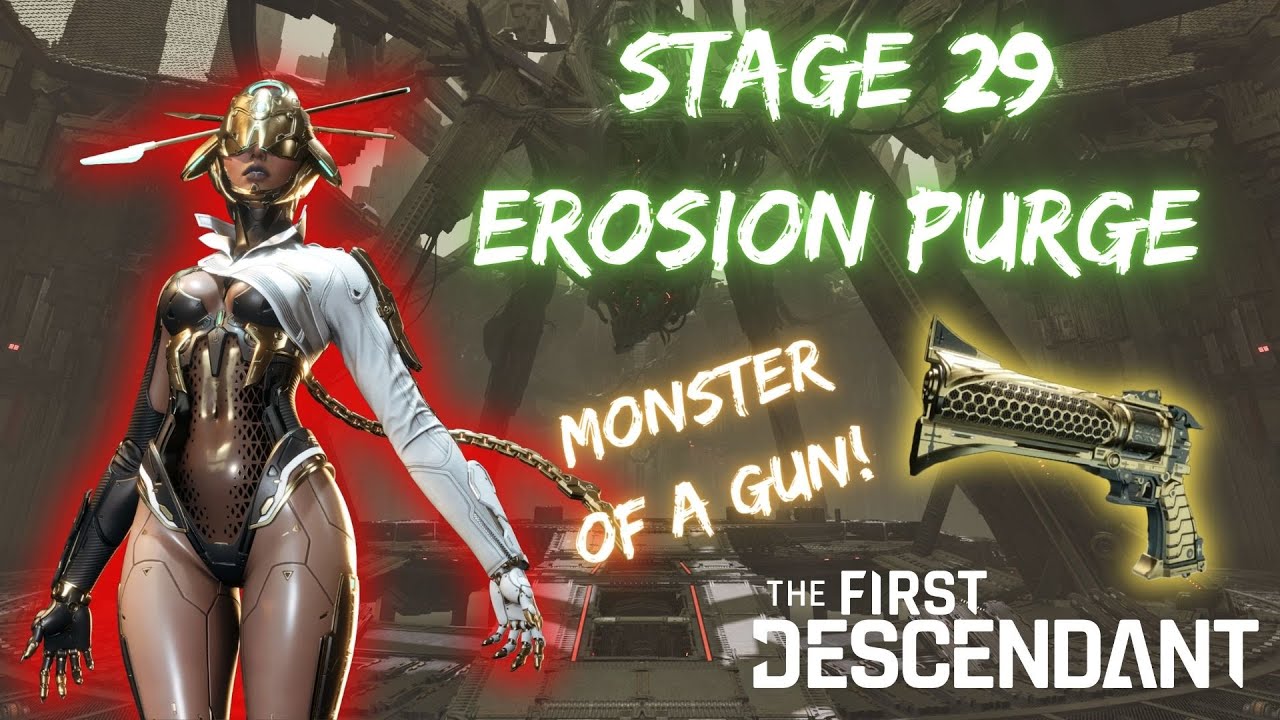 Stage 28 and 29 Erosion Purge solo with Sharen + Perforator combo