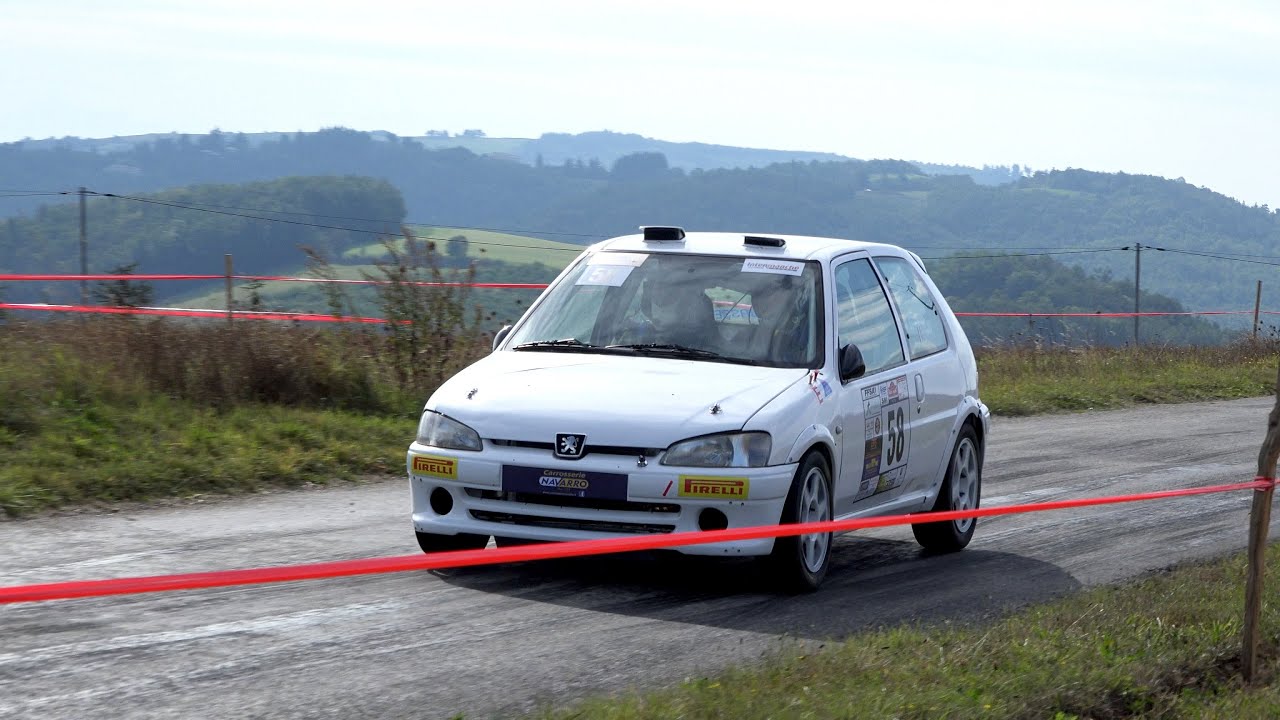 Rallye des Vallons Ardéchois 2021 - Peugeot 106 S16 N°58 - Brian BLAIN et Nicolas THENON