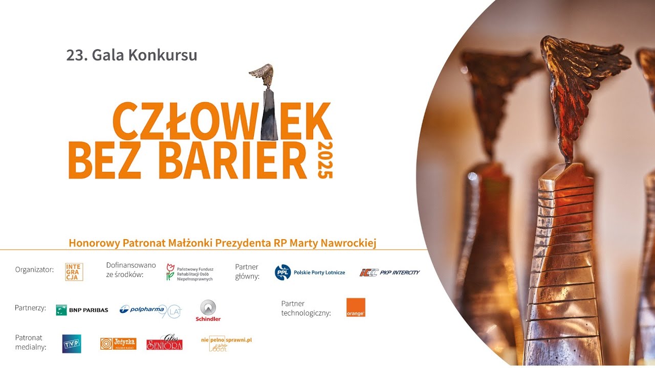 23. Gala konkursu „Człowiek bez barier” [AUDIODESKRYPCJA]