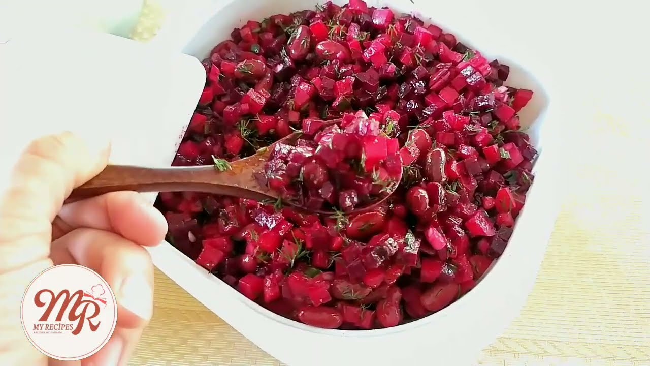 ASAN VƏ TEZ!! YAY VİNEQREDİ . #recipe #yemək #salat #vineqred